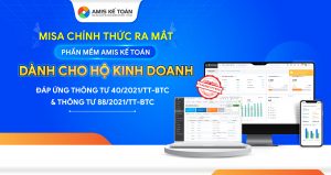 Phần mềm MISA AMIS cho Hộ Kinh doanh HKD