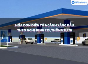 Hóa đơn điện tử xăng dầu